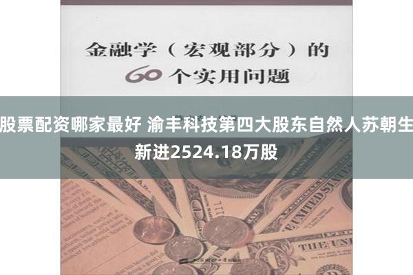 股票配资哪家最好 渝丰科技第四大股东自然人苏朝生新进2524.18万股