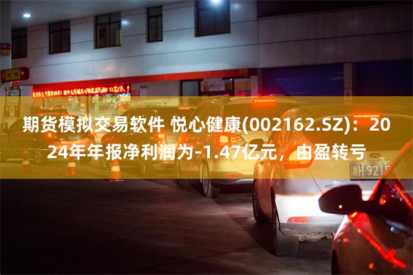 期货模拟交易软件 悦心健康(002162.SZ)：2024年年报净利润为-1.47亿元，由盈转亏